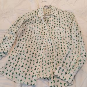 Express Cactus Portofino Shirt